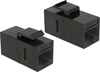 Picture of Delock Keystone Module RJ45 jack > RJ45 jack Cat.6 UTP black