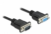 Picture of Delock RS-232 Cable Serial D-Sub9 male to female with narrow plug housing 2 m