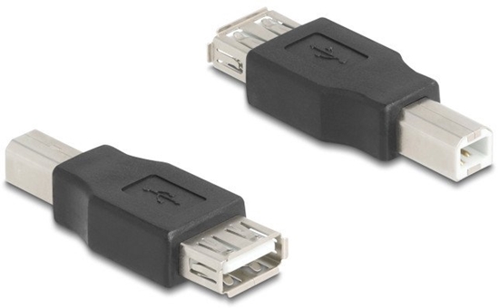 Picture of Delock USB 2.0 Adapter USB Type-B male to USB Type-A female