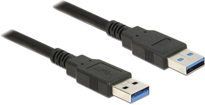 Attēls no Delock USB 5 Gbps Cable Type-A male to Type-A male 5 m black