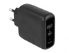 Picture of Delock USB Charger USB Type-C™ PD 3.0 and USB Type-A with 20 W + 12 W
