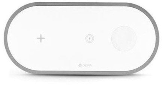 Picture of Devia 3 In 1 Charger For Smart Phone  AND  Applewatch  AND  Earphone V4 (10W) White