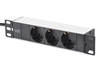 Picture of Digitus 10" Network Set, 6U cabinet, shelf, PDU, 8-port switch, CAT 6 patch panel, Grey DN-10-SET-1