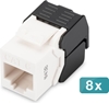 Изображение Digitus CAT 6 Keystone Jack, unshielded - 8 pieces