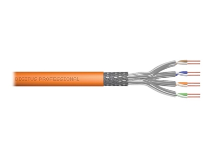 Изображение Digitus Cat.7 S/FTP installation cable, 100 m, duplex, Dca-s1a d1 a1