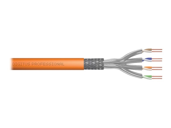Изображение Digitus Cat.7 S/FTP installation cable, 100 m, duplex, Dca-s1a d1 a1