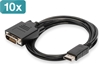 Picture of Digitus DisplayPort ? DVI Adapter Cable, Pack of 10 pcs