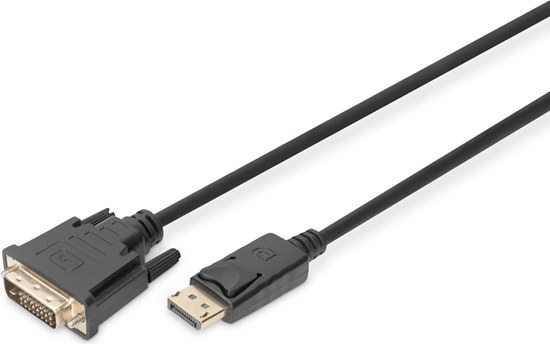 Изображение Digitus DisplayPort adapter cable, DP to DVI-D