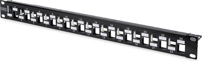 Изображение Digitus Modular Patch Panel, 24-port staggared