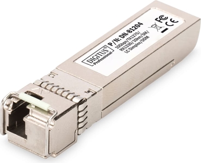 Picture of Digitus SFP+ 10 Gbps Bi-directional Module, Singlemode, TX1270/RX1330, 10km