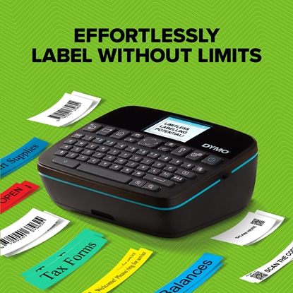Attēls no DYMO LabelManager LabelWriter 640CB Portable & Rechargeable Label Maker with Dual Connectivity - 2197370, QWERTY, Direct thermal / Thermal transfer, 12 mm/sec
