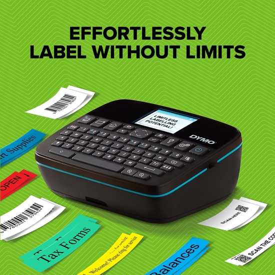 Picture of DYMO LabelManager LabelWriter 640CB Portable & Rechargeable Label Maker with Dual Connectivity - 2197370, QWERTY, Direct thermal / Thermal transfer, 12 mm/sec