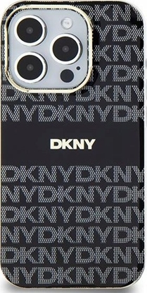 Изображение DKNY DKNY DKHMP15MHRHSEK iPhone 15 Plus / 14 Plus 6.7" czarny/black hardcase IML Mono & Stripe MagSafe