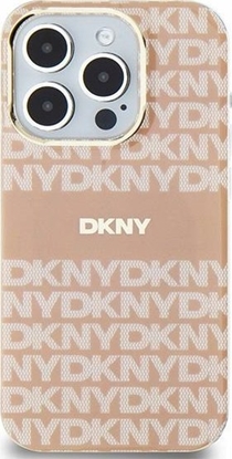 Attēls no DKNY DKNY DKHMP15MHRHSEP iPhone 15 Plus / 14 Plus 6.7" róowy/pink hardcase IML Mono & Stripe MagSafe