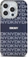 Attēls no DKNY DKNY DKHMP15SHRHSEB iPhone 15 / 14 / 13 6.1" niebieski/blue hardcase IML Mono & Stripe MagSafe