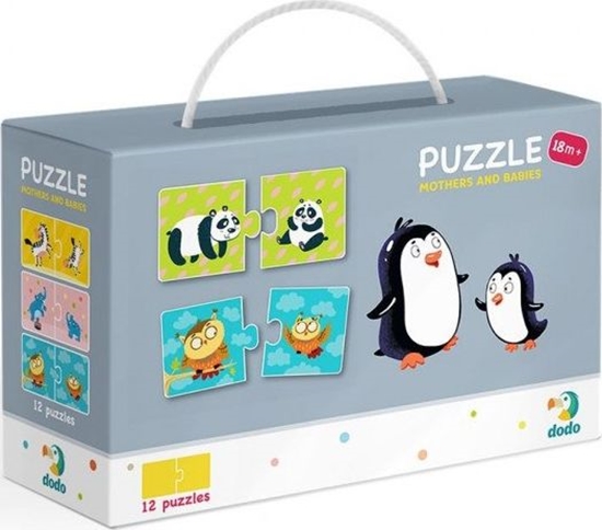 Изображение Dodo Puzzle 12x2 Mamy i dzieci