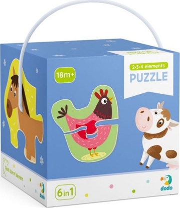 Picture of Dodo Puzzle 2-3-4 Zwierzta domowe