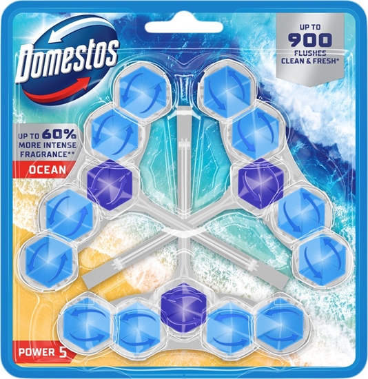 Picture of Domestos Zawieszka do WC Power 5 50g Ocean (3)