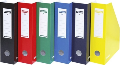 Picture of Donau POJEMNIK 8 CM KARTONOWY FSC NA DOKUMENTY DONAU A4 LAKIEROWANY, ÓTY