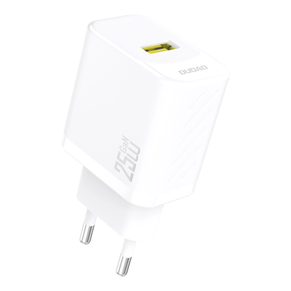 Attēls no Dudao A27S 25W GaN USB-A Charger - White