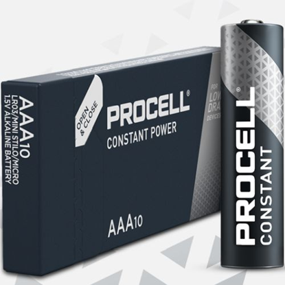 Picture of Duracell Baterie Procell AAA/LR3 karton 10 sztuk