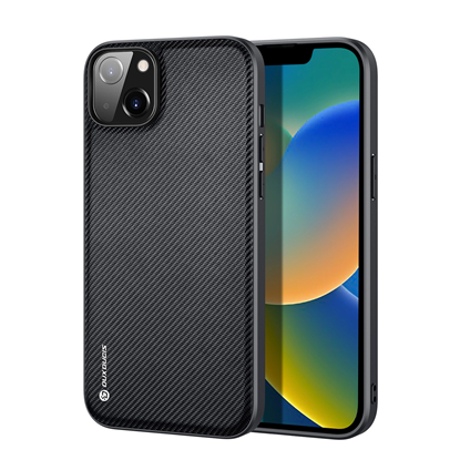 Picture of Dux Ducis Fino case cover nylon covered iPhone 14 