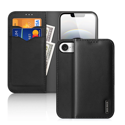 Attēls no Dux Ducis Hivo iPhone 16e Case with Flip and RFID 