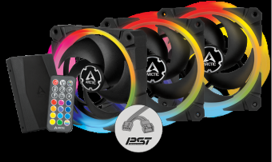 Picture of Dzesētāji Arctic Bionix P120 A-RGB 3pack