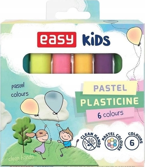 Picture of Easy Stationery Plastelina COL-006-P 6 kolorów EASY