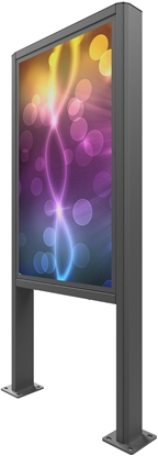 Picture of EDBAK | Floor stand | POK101 | 55 " | Maximum weight (capacity) 80 kg | Black