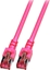 Attēls no EFB EFB- Electronic ECOLAN - Patch- Cable - RJ- 45 (M) to RJ- 45 (M) - 30 m - pairs in metal foil (PiMf) - CAT 6 - halogen free - Magenta (K5519.30)