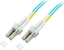 Attēls no EFB EFB LWL Kabel Duplex Jumper LC-LC 50/125 OM3 20 Meter LSZH Halogenfrei aqua 2.0mm geprueft mit Messprotokoll