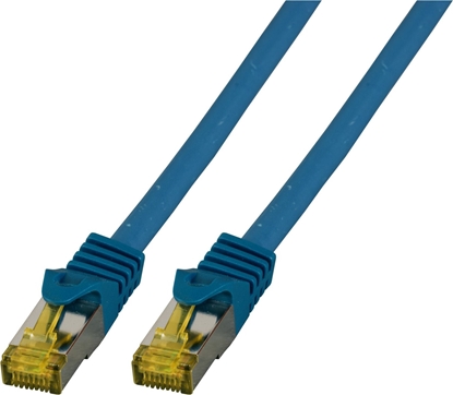 Picture of EFB EFB Patchkabel Cat6a S/FTP LSZH mit Cat7 Rohkabel 1,5m BLAU 10 Gigabit Ethernet 600MHz 4x2xAWG26/7 Flammwidrig Raucharm