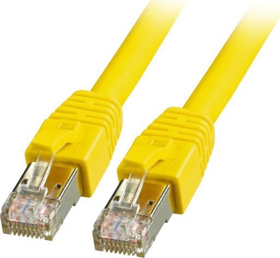 Picture of EFB EFB RJ45 Patchkabel S/FTP, Cat.8.1,BC, LSZH, 10m, gelb