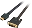 Attēls no EFB HDMI/DVI HighSpeed Anschlusskabel mit Ethernet Stecker Typ A auf DVI-D 24+1 Stecker Schwarz 3m