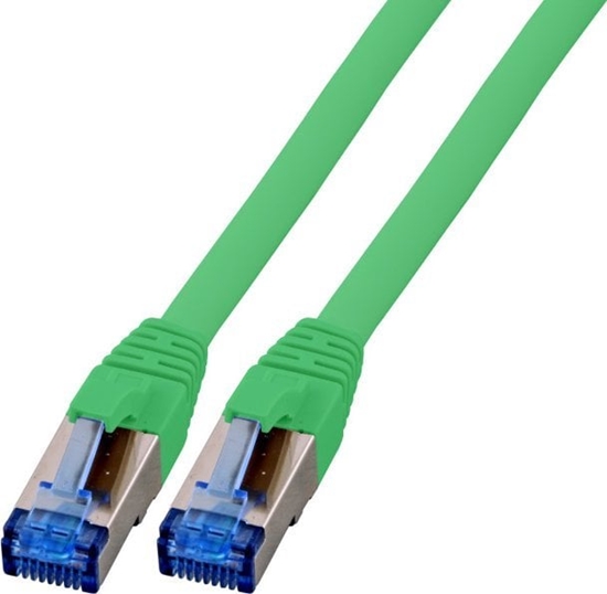 Picture of EFB RJ45 Patch Cable S/FTP, Cat.6A,Cat.7 RohCable TPE superflex, 7,5m, green (K5525FGN.7,5)