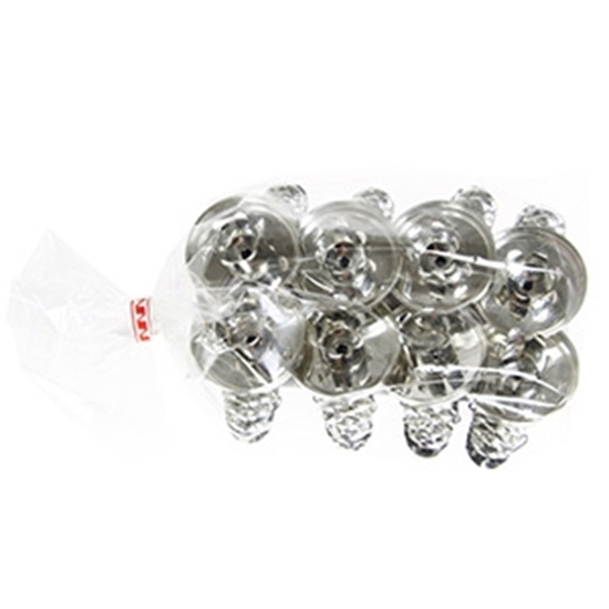 Picture of Eglīšu svečturi ar paliktni 8gab.sudraba