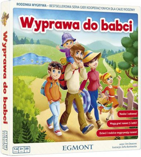 Изображение Egmont Gra planszowa Wyprawa do Babc