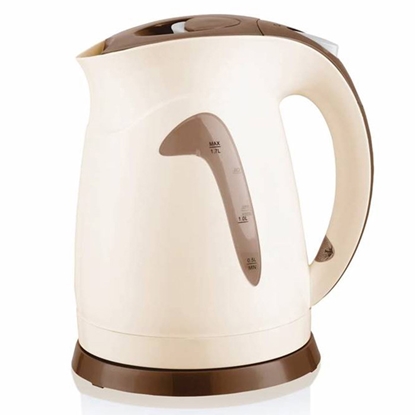 Attēls no Elektriskā tējkanna Carlet 1.7l, 2200W, krēmkrāsas