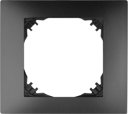 Picture of Elektro-Plast Vestra Ramka pojedyncza IP20 czarny 3871-09