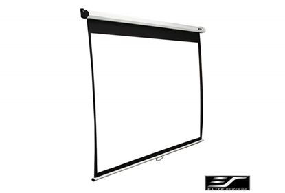 Attēls no Elite Screens | Manual Series | M136XWS1 | Diagonal 136 " | 1:1 | Viewable screen width (W) 244 cm | White
