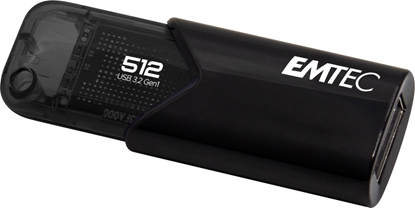 Picture of Emtec USB3.2 Click Easy B110 512GB Black