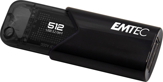 Picture of Emtec USB3.2 Click Easy B110 512GB Black