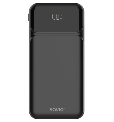 Picture of Enerģijas krātuve SAVIO POWER BANK 10000mAh