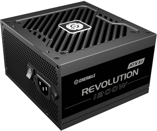 Picture of Enermax Power Supply 1200W Revolution3 80+ Gold Black ATX3.1