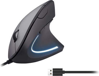 Изображение Equip 245118 pele Universāls Labā roka USB Type-A Optisks 3200 DPI