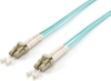 Picture of Equip 255230 fibre optic cable 30 m LC OM3 Aqua colour