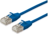 Picture of Equip Cat.6A F/FTP Slim Patch Cable, 0.5m, Blue