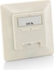 Picture of Equip Cat.6A German Modular Faceplate