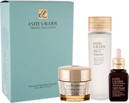 Picture of Estee Lauder Advanced Night Repair Essentials Set Estee Lauder: Advanced Night Repair - Synchronized Recovery Complex II, Anti-Aging, Night, Serum, For Face, 50 ml + Micro Essence, Bio-Ferment, Fortify/Soothe & Nourish, Morning & Evening, Local Treatment
